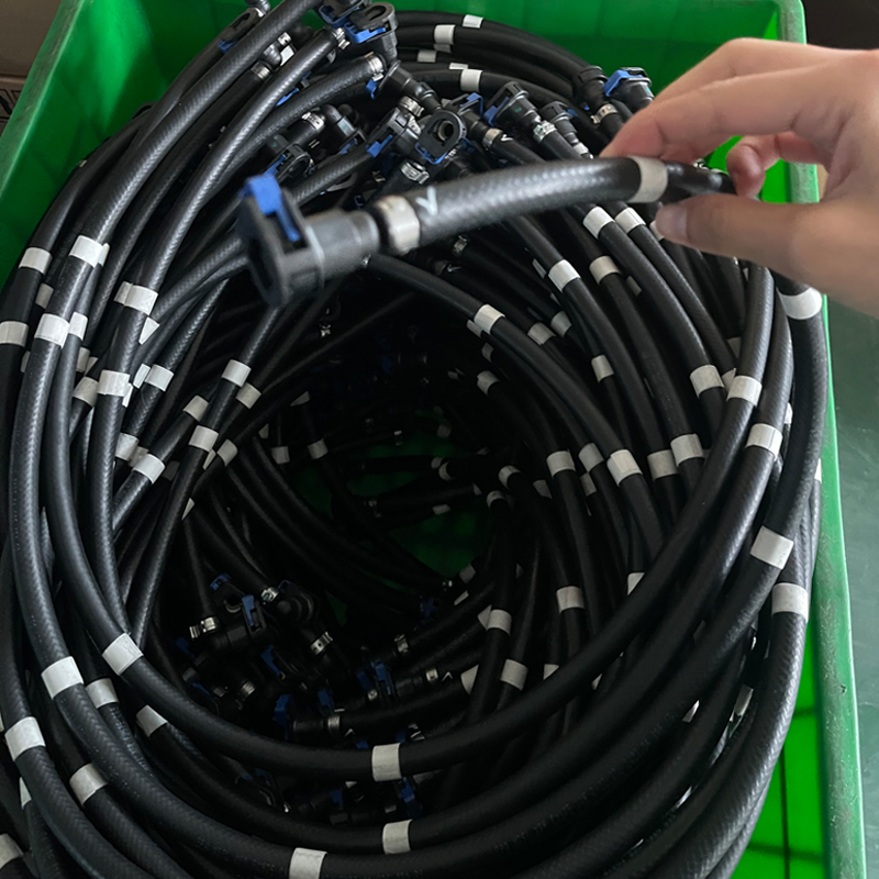 Motorcycle fuel hose gas line rubber tube
